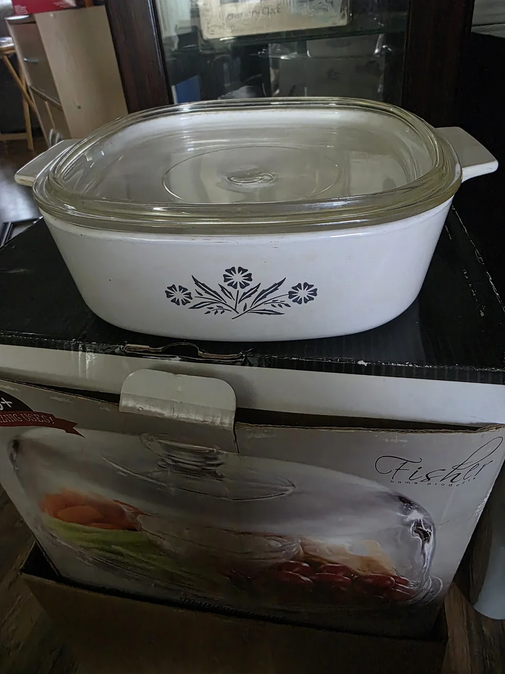 Very Rare BLACK Cornflour Corning Ware.